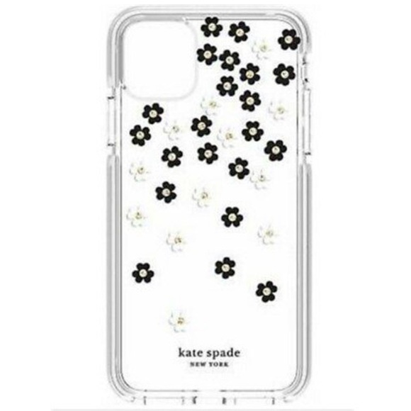 Kate Spade New Scattered Flowers with Jewels Wrap Case for iPhone 11 Pro Pro Max - Picture 5 of 5